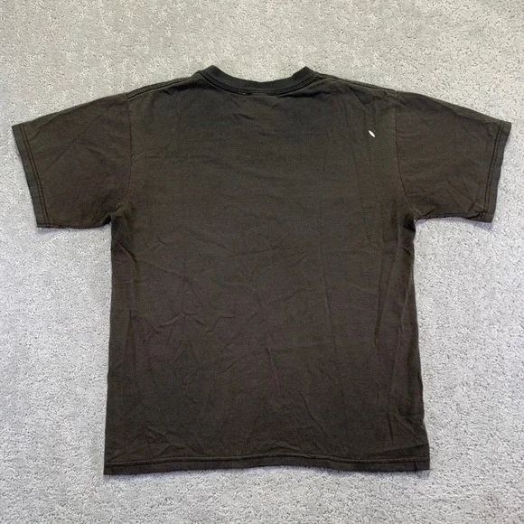 Vintage  Mount Rushmore T Shirt Size Medium Black Faded Graphic Tee Souvenir Y2k - Picture 7 of 12